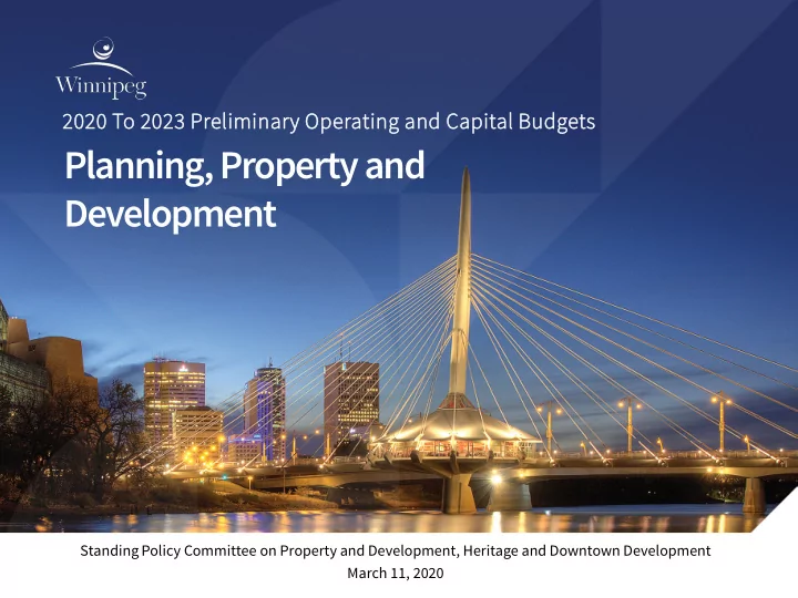 planning property and development