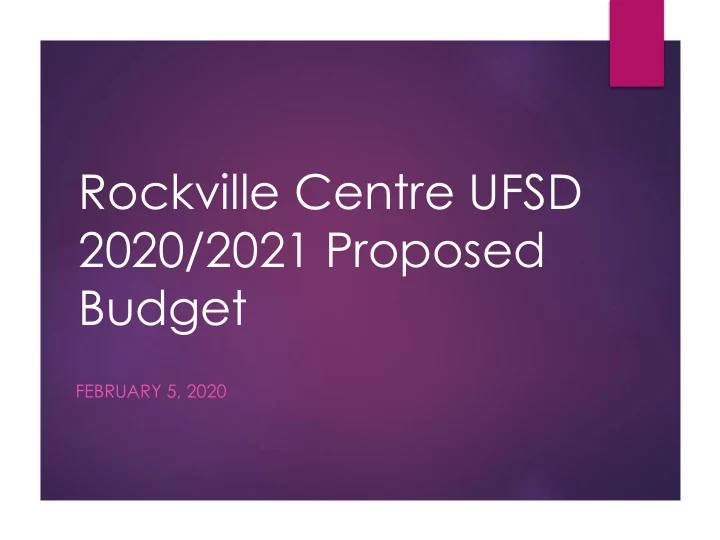 rockville centre ufsd