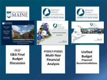 Budget  Budget  Financial  Proposed  Discussion  Recommendations  Analysis  2  2  June 2, 2016