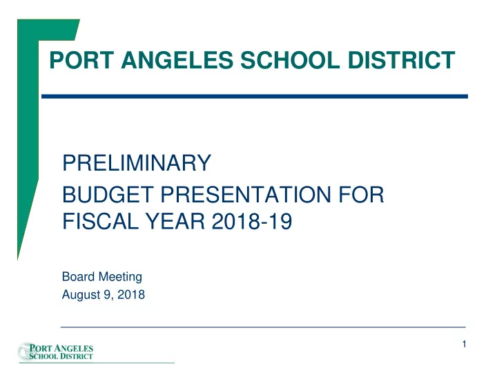port angeles school district