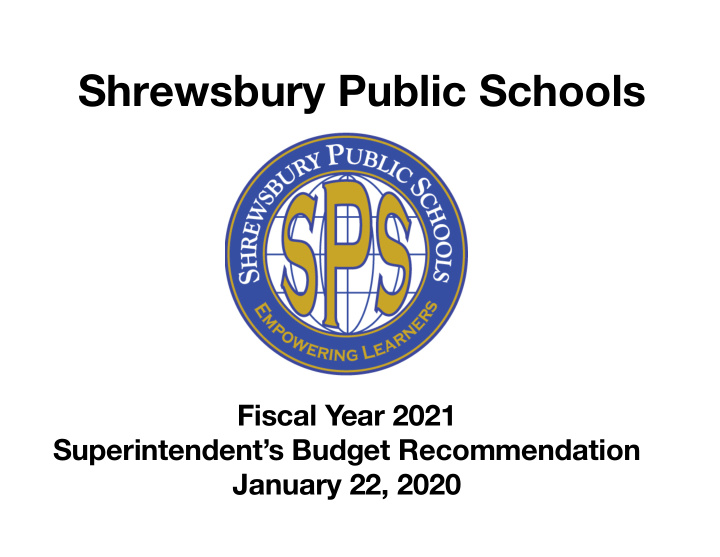 shrewsbury public schools