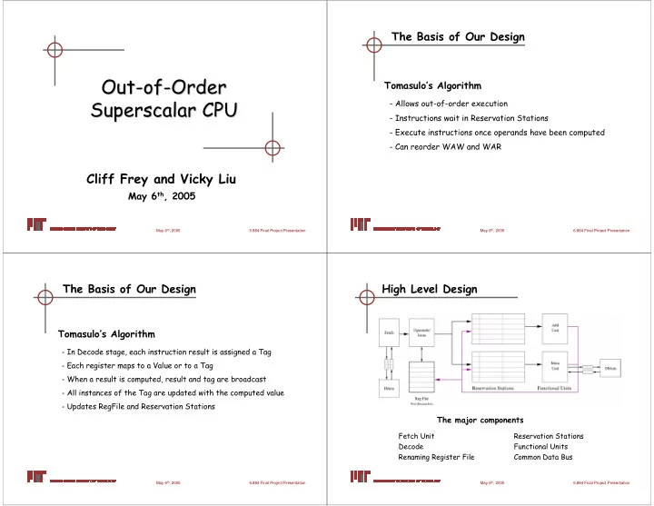 out of of order order out