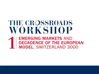 MMT and the Euro  1996 Bretton Woods Conference  1998 Currencies irrevocably locked  The