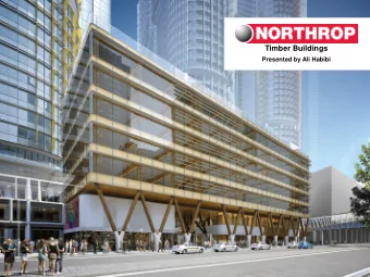 Timber Buildings  Presented by Ali Habibi  Presentation Outline  Introduction to engineered