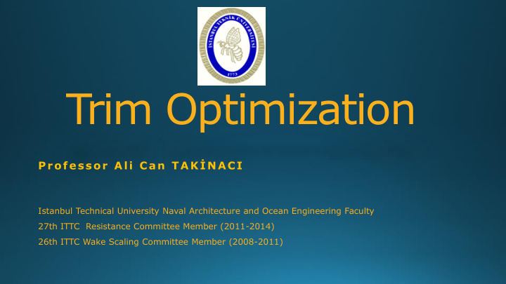 trim optimization