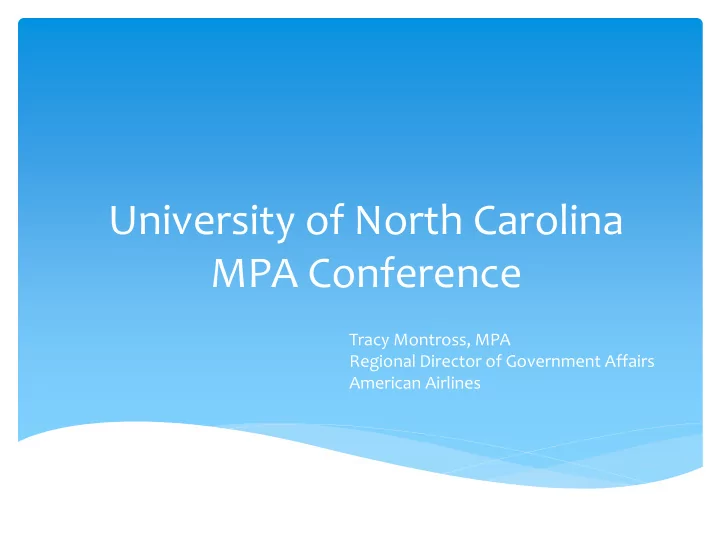 university of north carolina