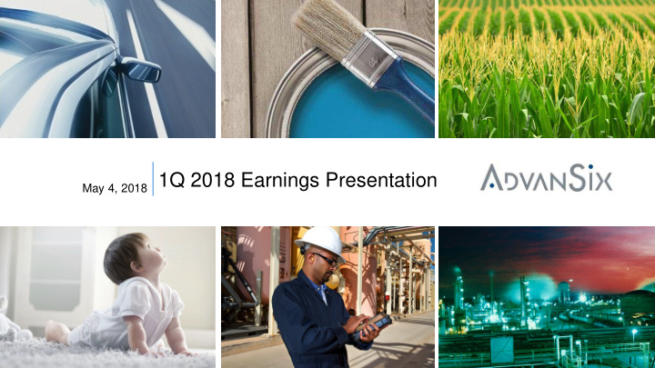 1q 2018 earnings presentation