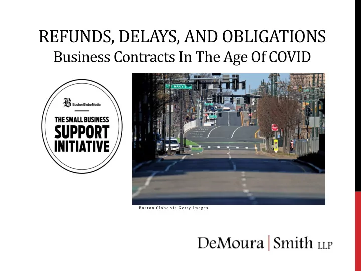 refunds delays and obligations