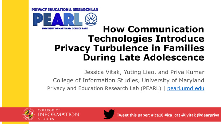 how communication technologies introduce privacy