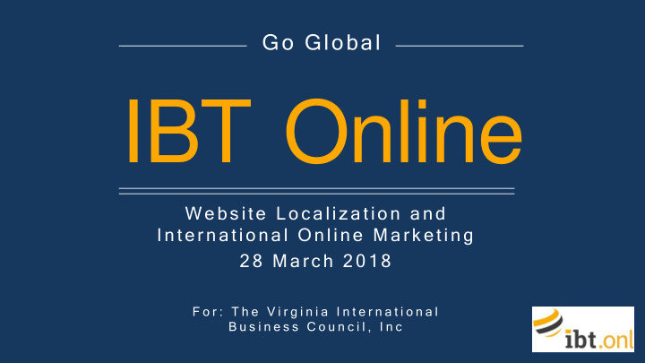 ibt online