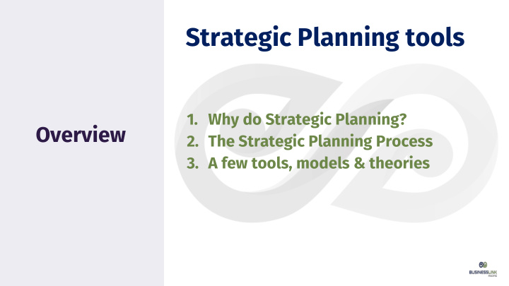 strategic planning tools