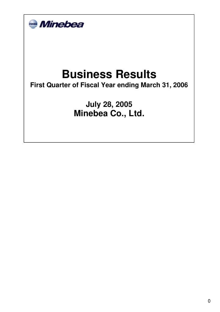 business results