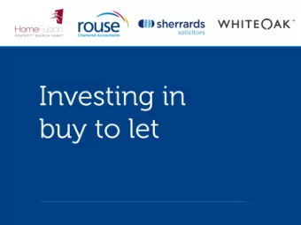 Funding your  Getting the lenders  Buy to let  Followed by  portfolio expansion  Canaps