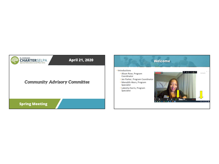 community advisory committee