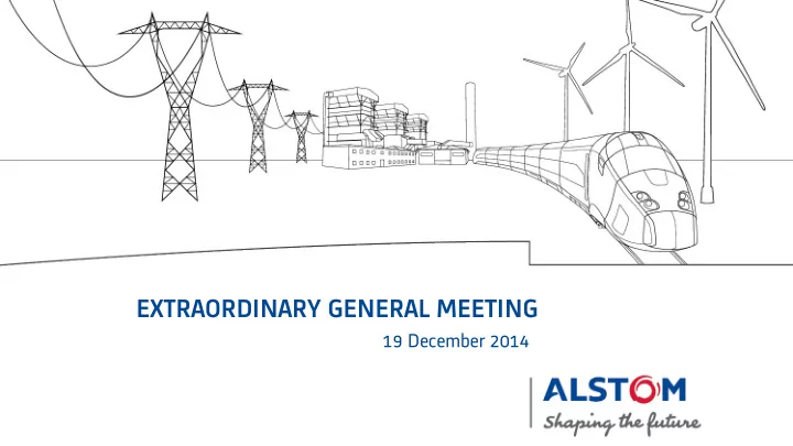 extraordinary general meeting