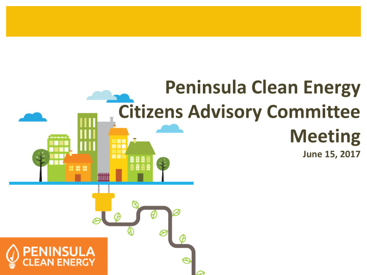 peninsula clean energy citizens advisory committee meeting