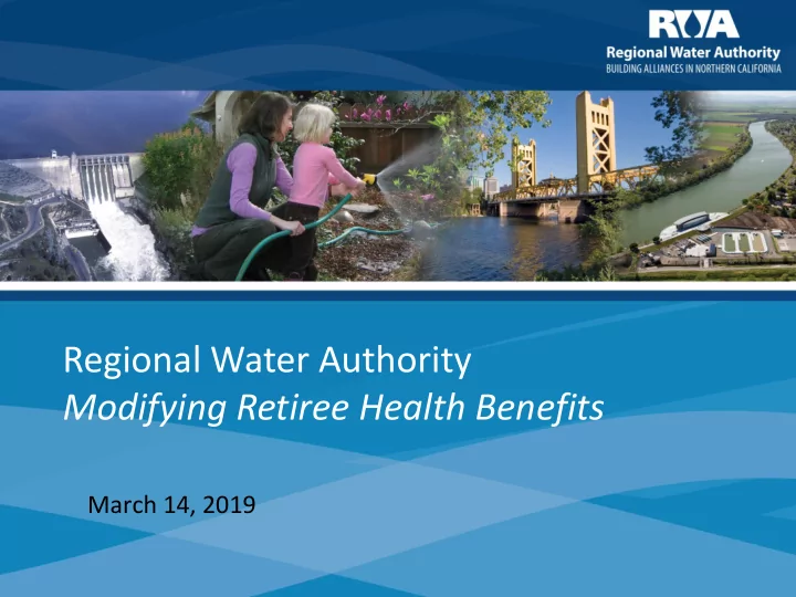 regional water authority
