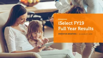 INVESTOR BRIEFING  1  2              3  Click to edit Master title style  Brodie