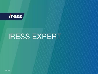 IRESS EXPERT  iress.com  EXPERT Landing Page  An overview of a few indices, currencies and