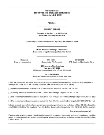 UNITED STATES  SECURITIES AND EXCHANGE COMMISSION  Washington, D.C. 20549