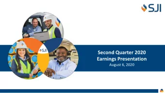 Second Quarter 2020  Earnings Presentation  August 6, 2020  Second Quarter 2020 Earnings