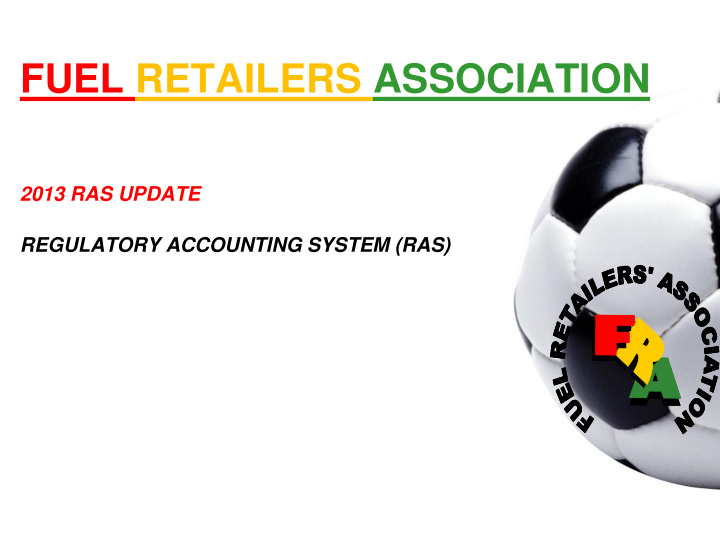 fuel retailers association