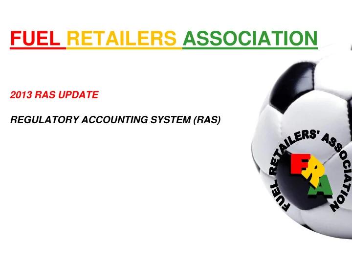 fuel retailers association