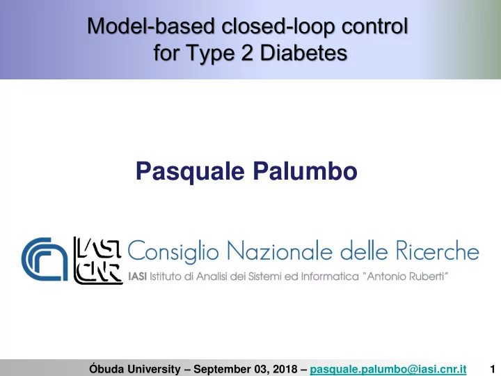 pasquale palumbo