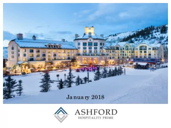 Ja nua ry 2018  F  or  war  d L  ooking State me nts and Non- GAAP Me asur  e s  I  n ke e ping