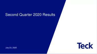 Second Quarter 2020 Results  July 23, 2020  Caution Regarding Forward-Looking Statements  Both
