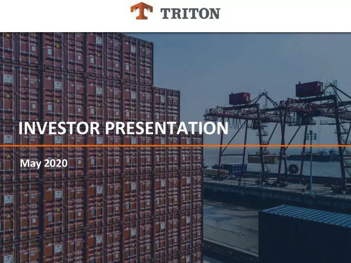 investor presentation