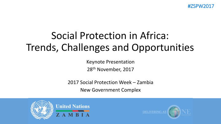 social protection in africa