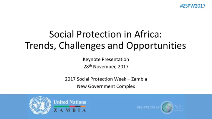 social protection in africa