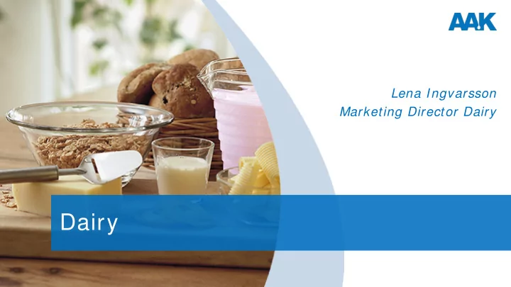 dairy dairy january to september