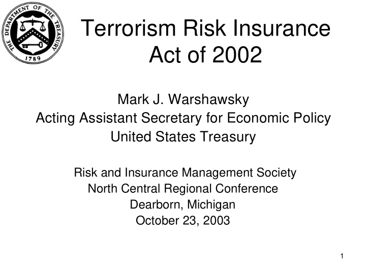 terrorism risk insurance act of 2002