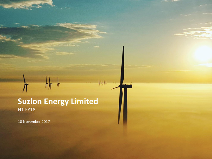 suzlon energy limited