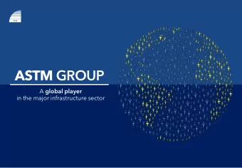 ASTM GROUP A global player  in the major infrastructure sector  2  ASTM GROUP PRESENTATION  ASTM