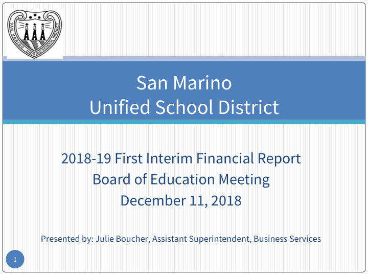 san marino unified school district