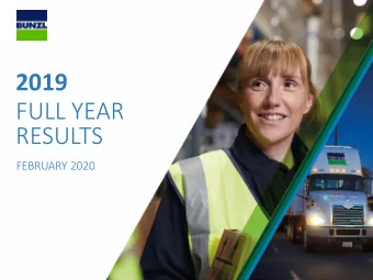 2019  FULL YEAR  RESULTS  FEBRUARY 2020  INTRODUCTION  FRANK VAN ZANTEN  CEO  2  HIGHLIGHTS