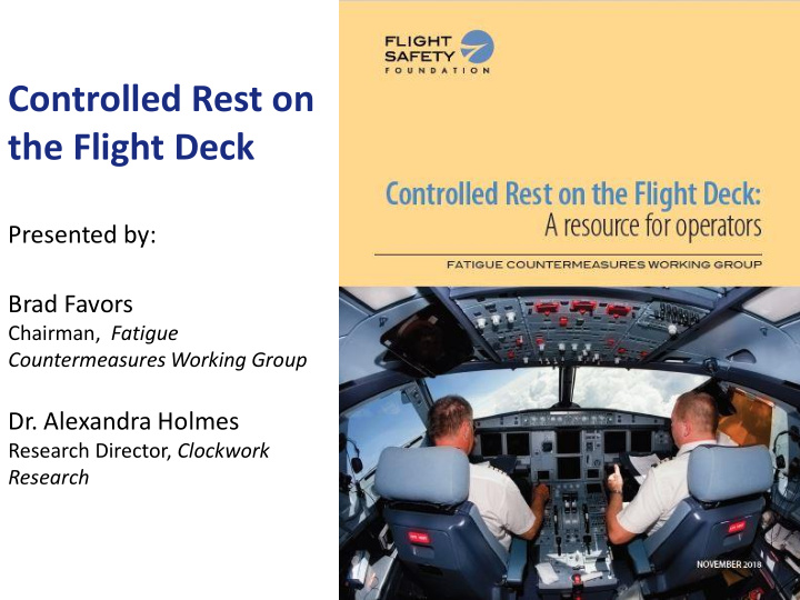 controlled rest on the flight deck