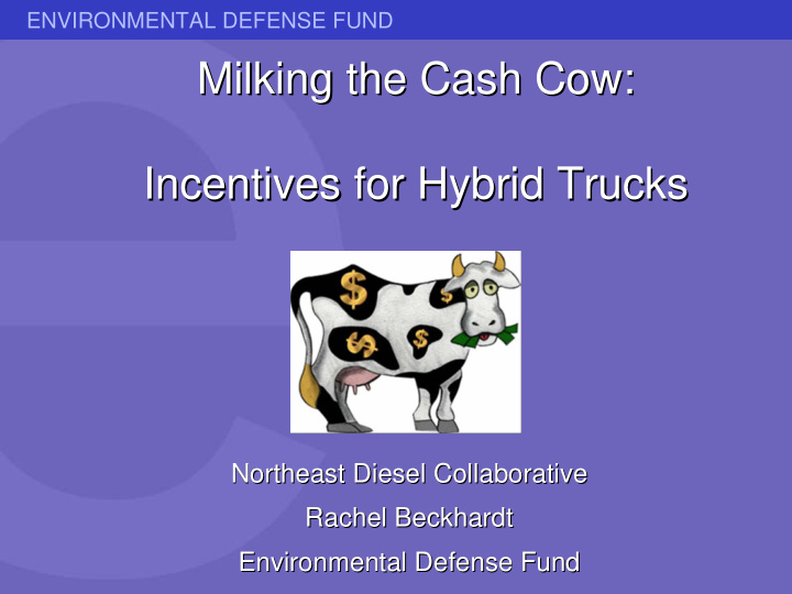 milking the cash cow milking the cash cow incentives for