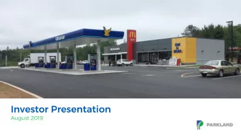 Investor Presentation  August 2019  1  Forward Looking Statement &amp; Note on Non-GAAP Measures