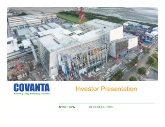 Cautionary Statements  All information included in this earnings presentation is based on