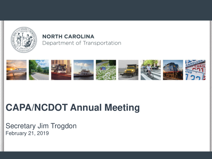 capa ncdot annual meeting