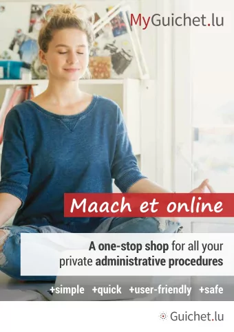 Maach et online A one-stop shop for all your private administrative procedures  +simple   +quick