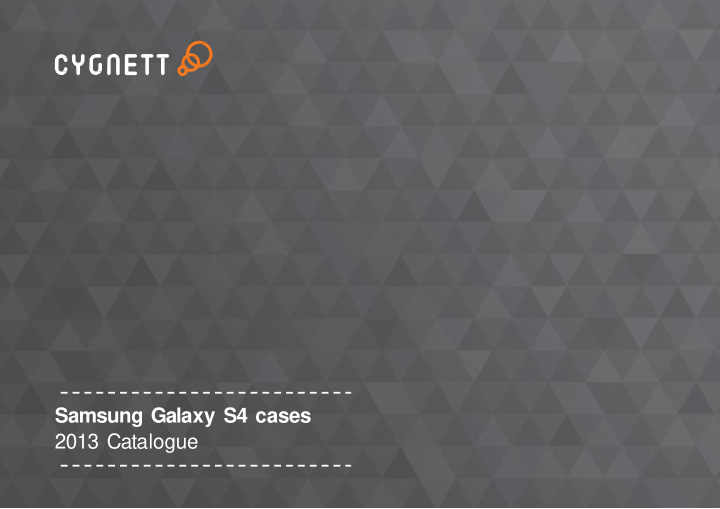 samsung galaxy s4 cases 2013 catalogue