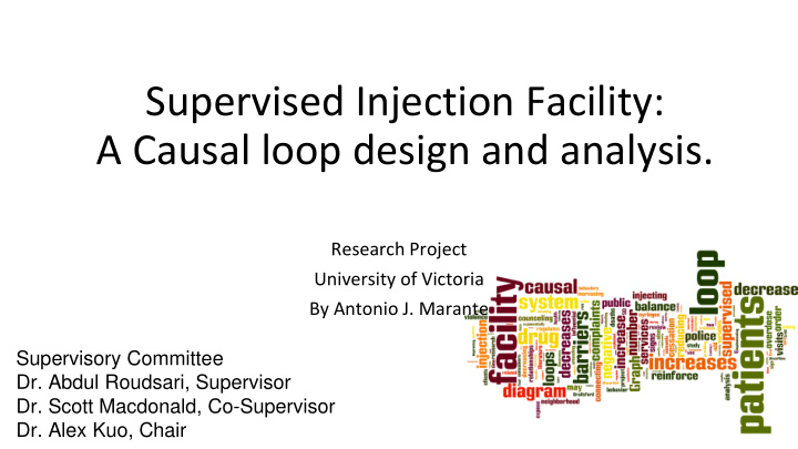 a causal loop design and analysis