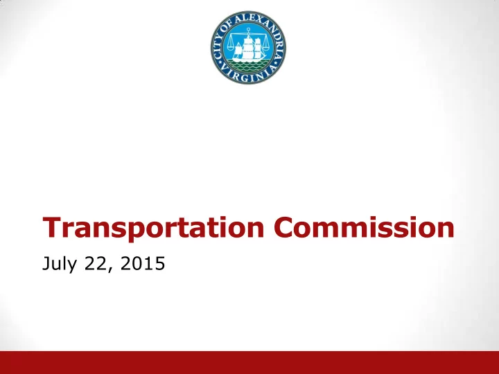 transportation commission