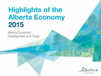 Table of Contents      Economic Highlights  Doing Business in Alberta  Growth