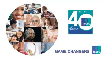 MEETING OF  SHAREHOLDERS FRIDAY, 24 TH APRIL 2015  24 April 2015  AGENDA  1  2014 SUMMARY IPSOS